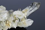 Quartz, Anatase and Adularia Crystal Association - Norway #177369-2